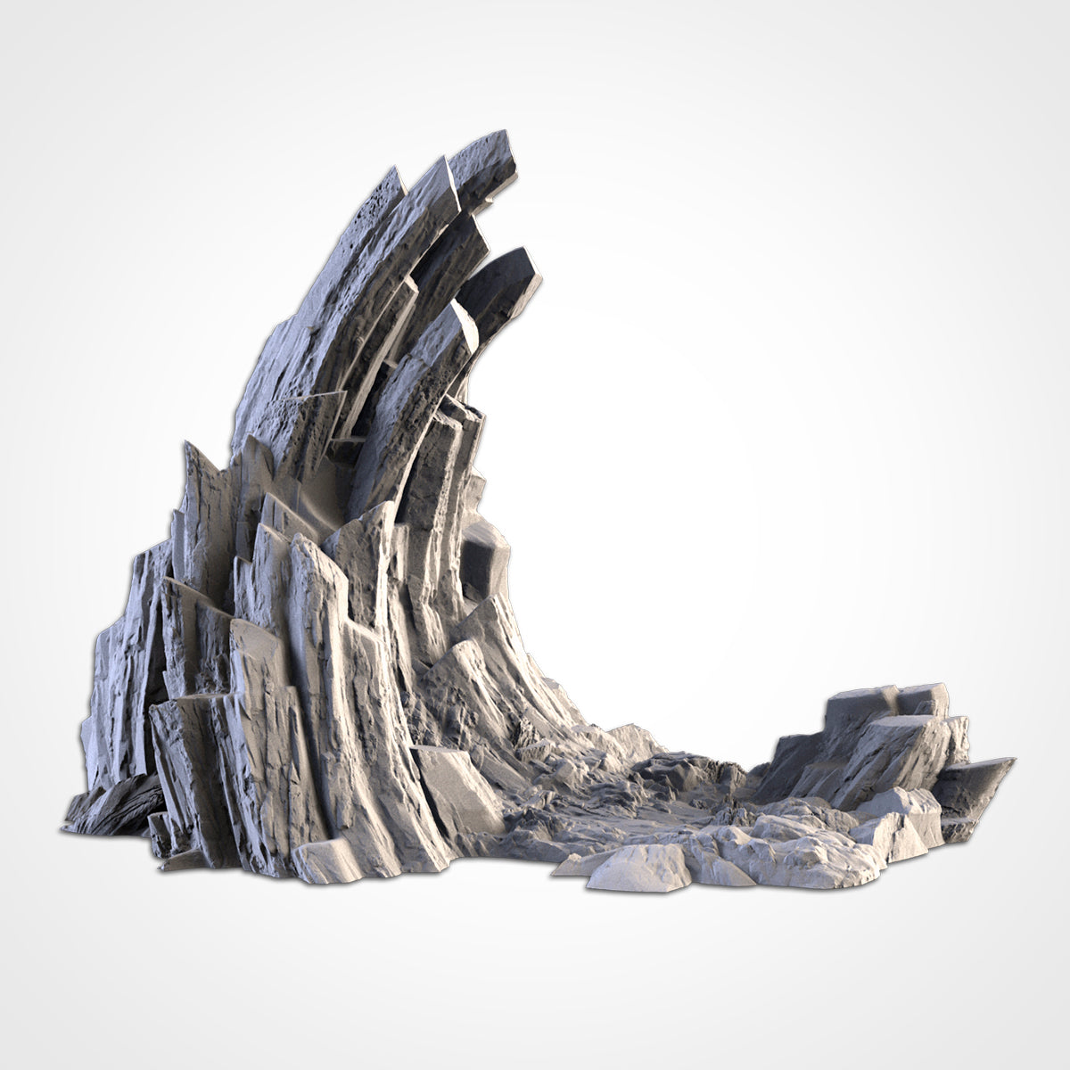 Rocky Planet – Curved Alien Rock Formations for 28–32mm Games