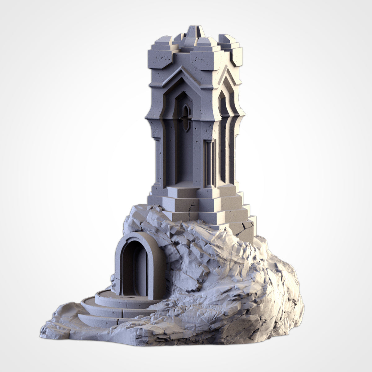 Dwarven Village – Ancestral Halls and Mountain Entrances for 28–32mm Games