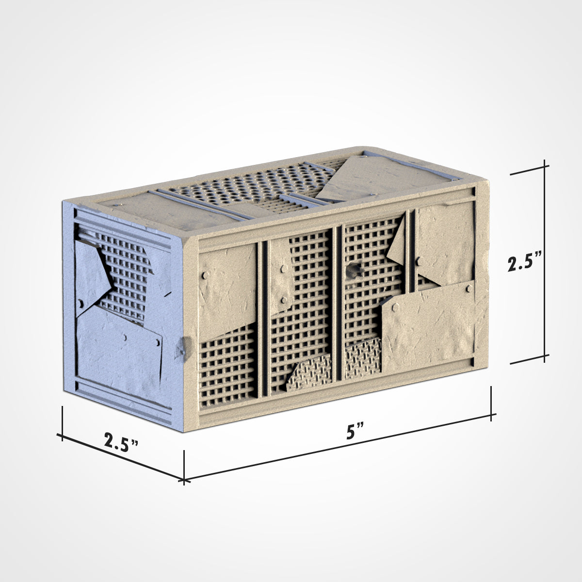 WTC Post-Apocalyptic Ruins Set – Static Tournament Terrain for 28–32mm Wargames