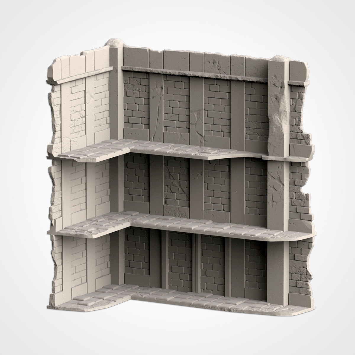 WTC City Ruins Set – Static Tournament Terrain for 28–32mm Games