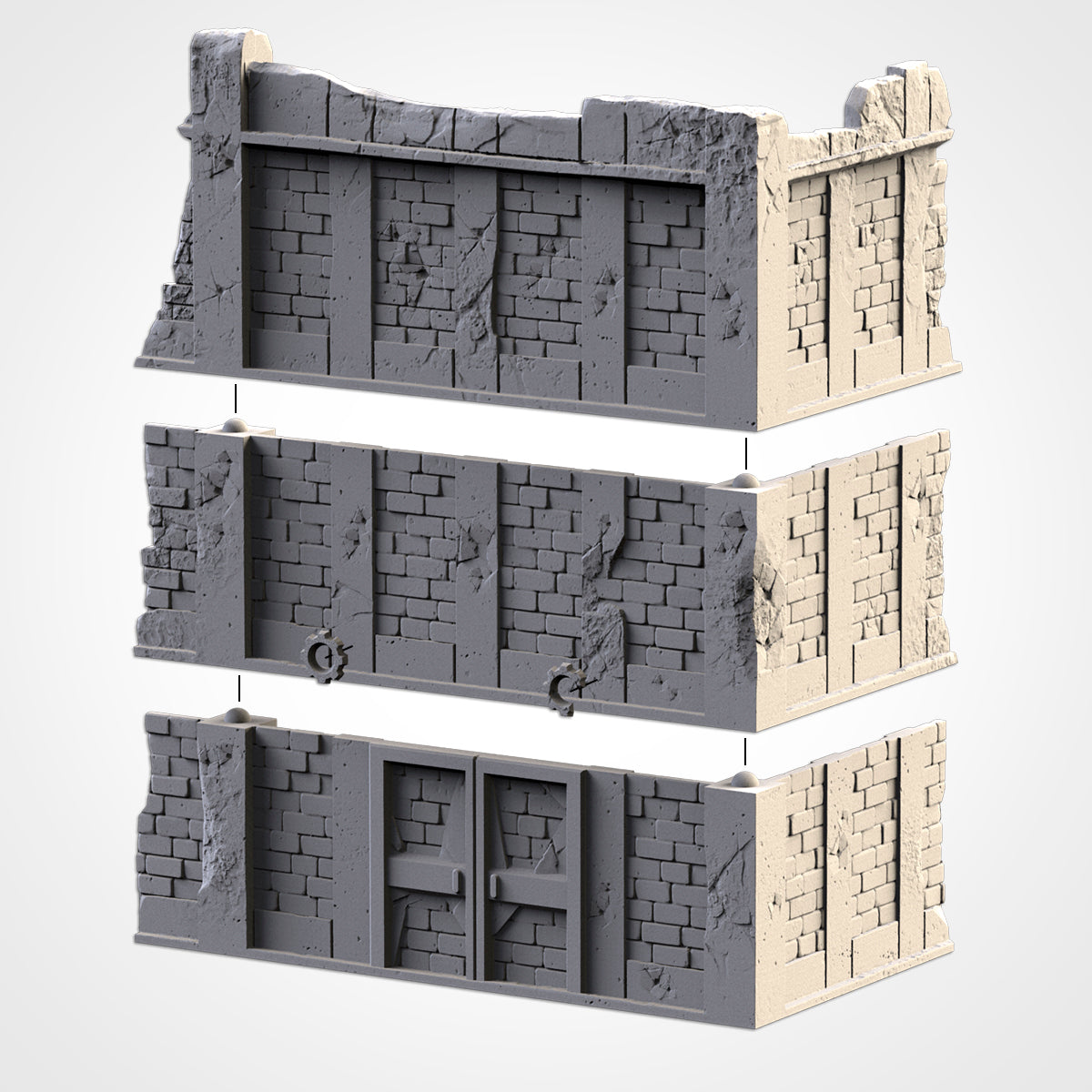 WTC City Ruins Set – Static Tournament Terrain for 28–32mm Games
