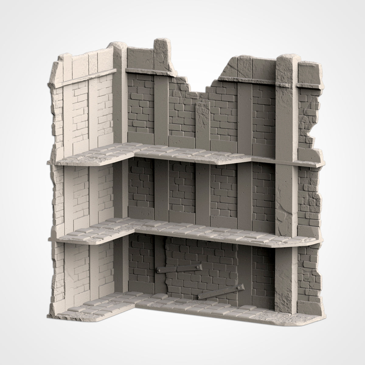 WTC City Ruins Set – Static Tournament Terrain for 28–32mm Games