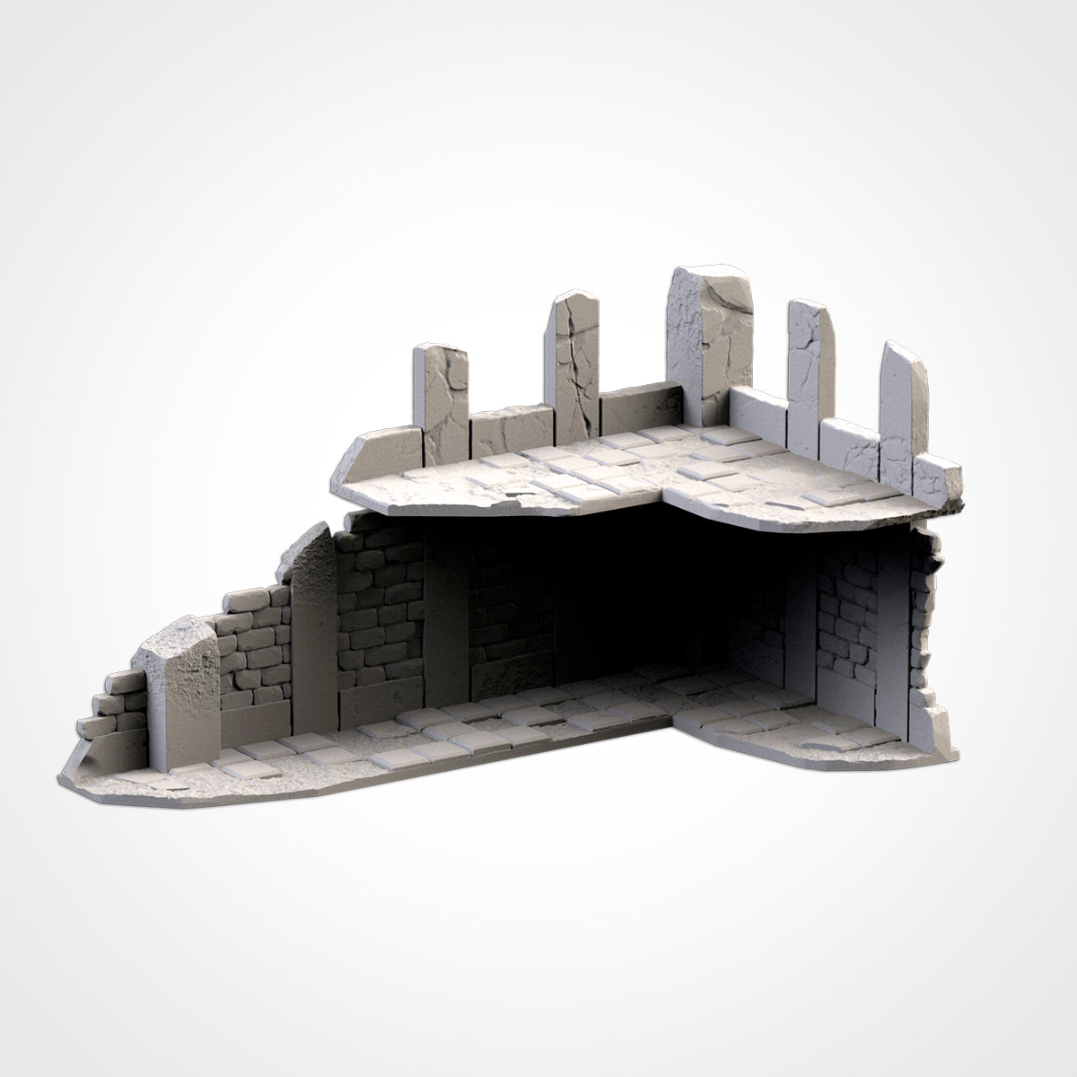 WTC City Ruins Set – Static Tournament Terrain for 28–32mm Games