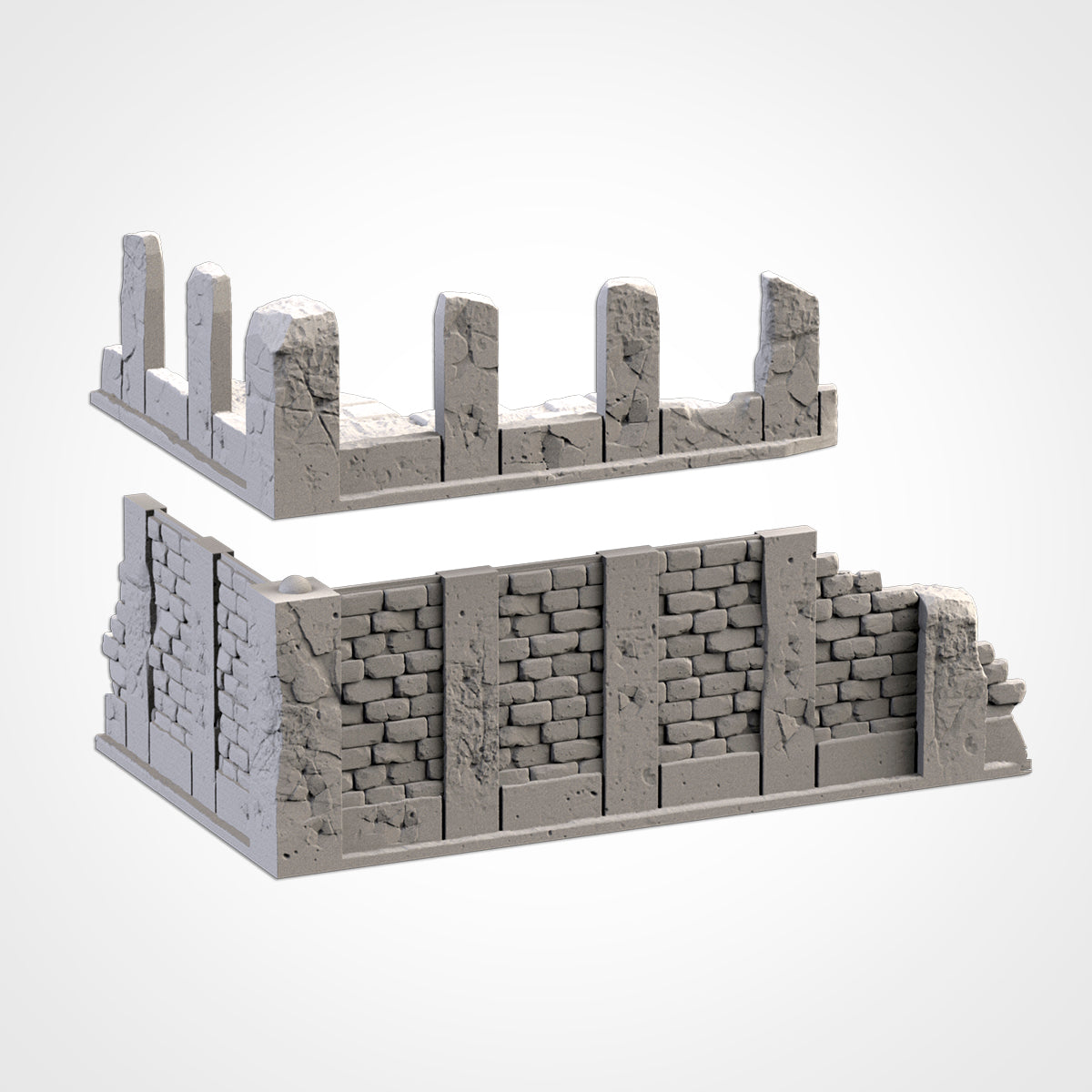 WTC City Ruins Set – Static Tournament Terrain for 28–32mm Games