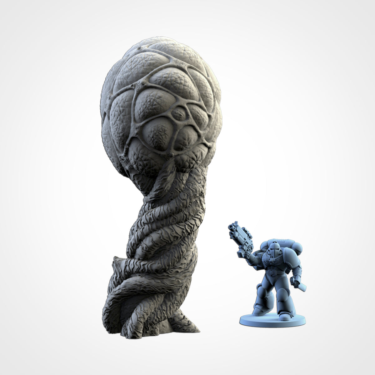 Alien Plants - Organic Sci-Fi Scatter Terrain for 28–32mm Games