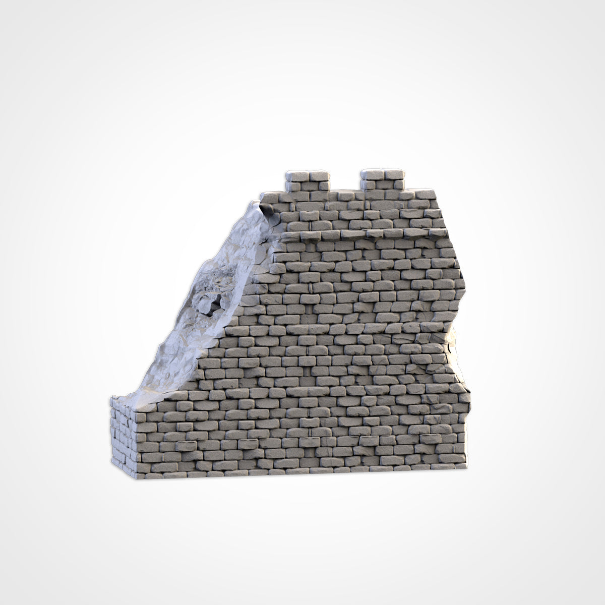 Ruined Castle – Modular Fortress Terrain for 28–32mm Games