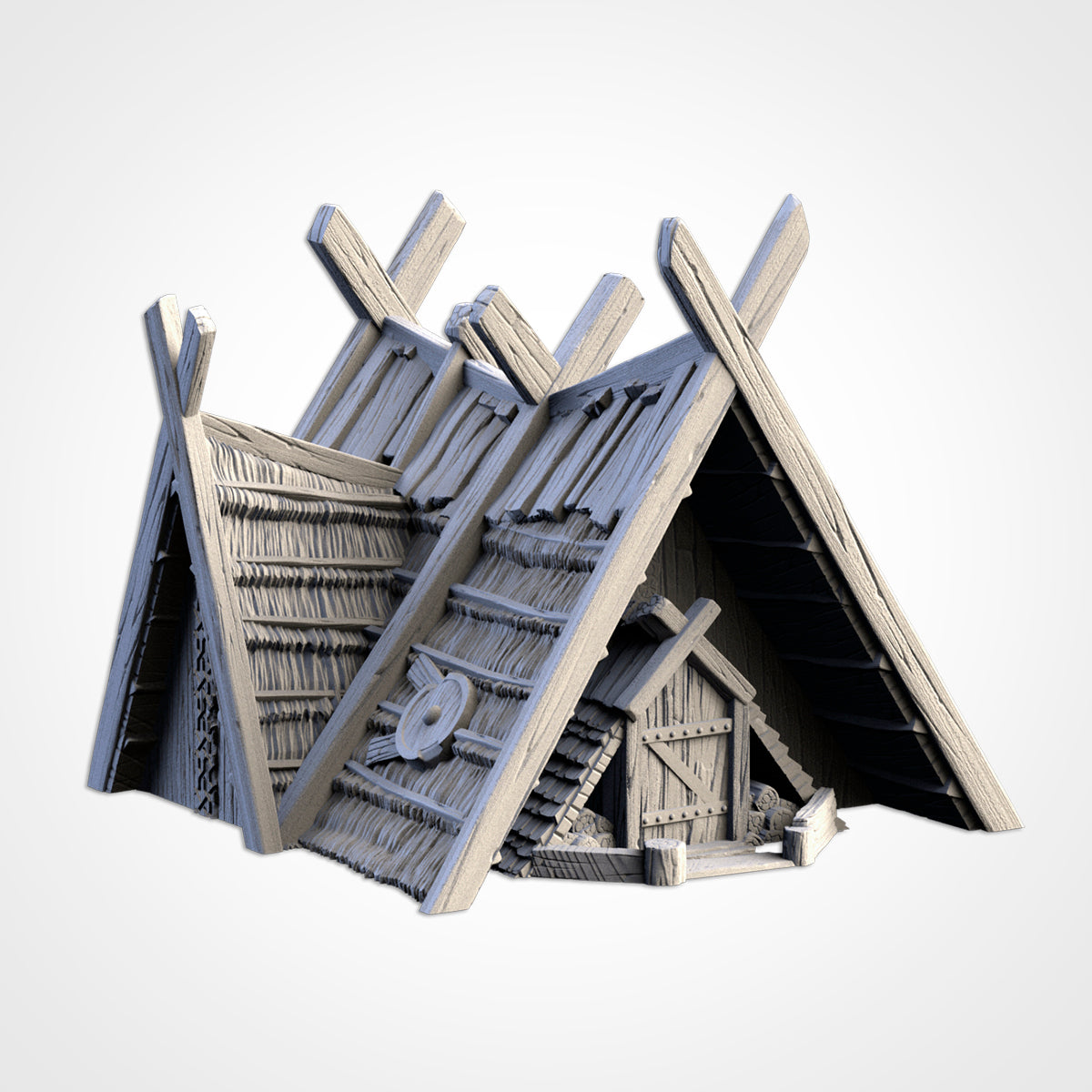 Viking Houses – Norse Village Terrain for 28–32mm Games
