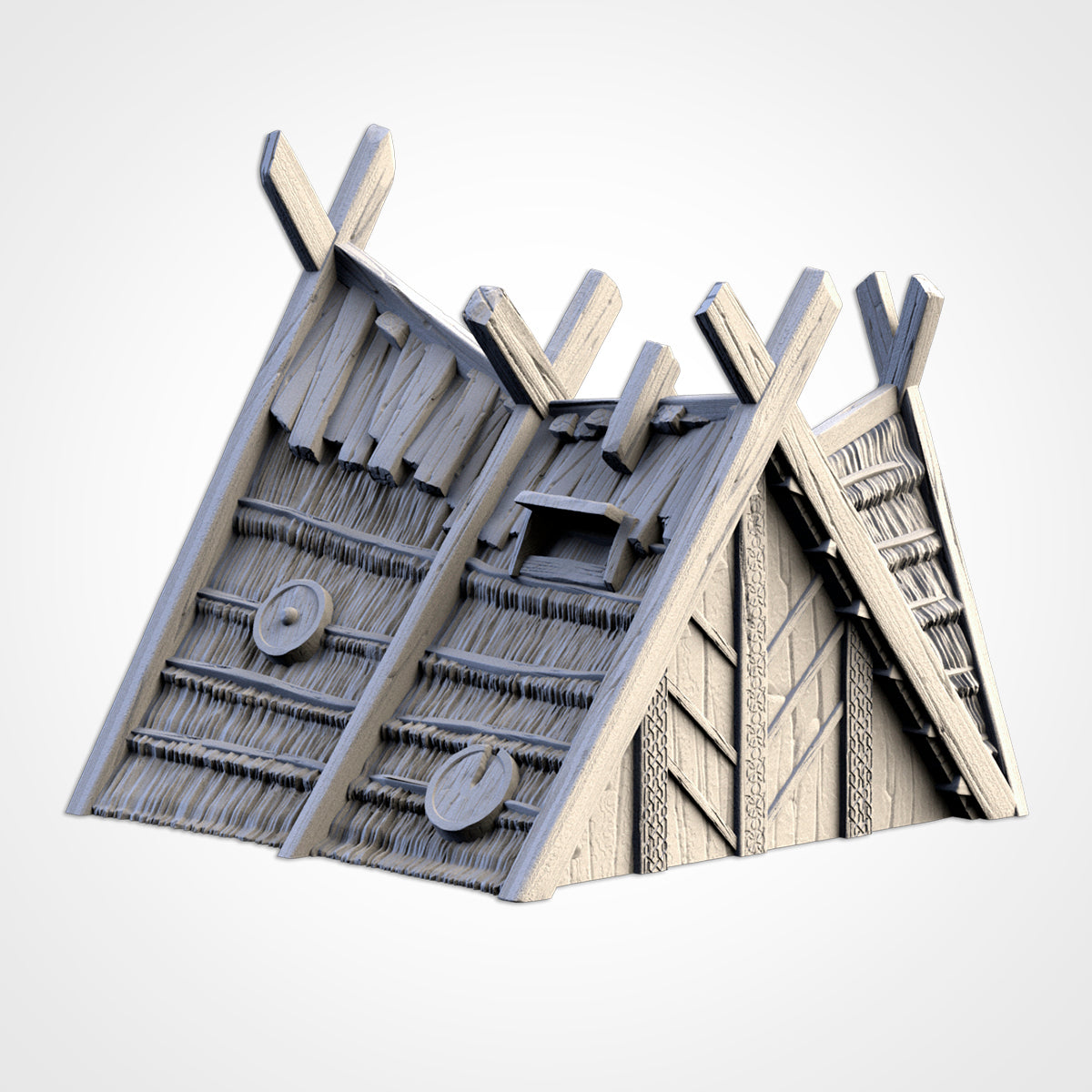 Viking Houses – Norse Village Terrain for 28–32mm Games