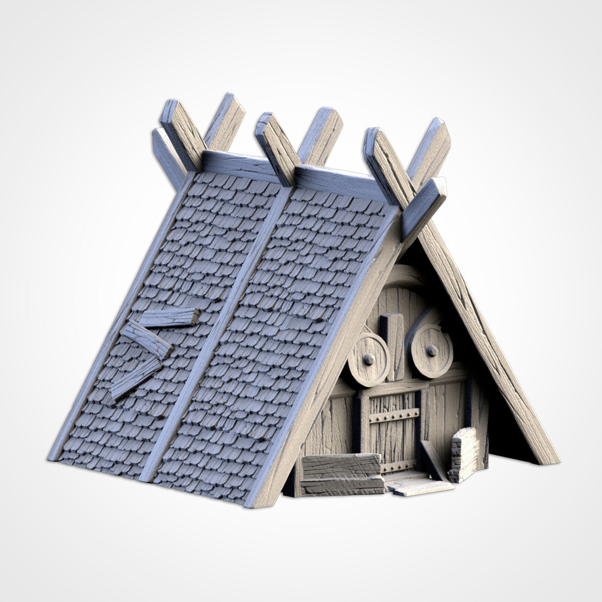 Viking Houses – Norse Village Terrain for 28–32mm Games