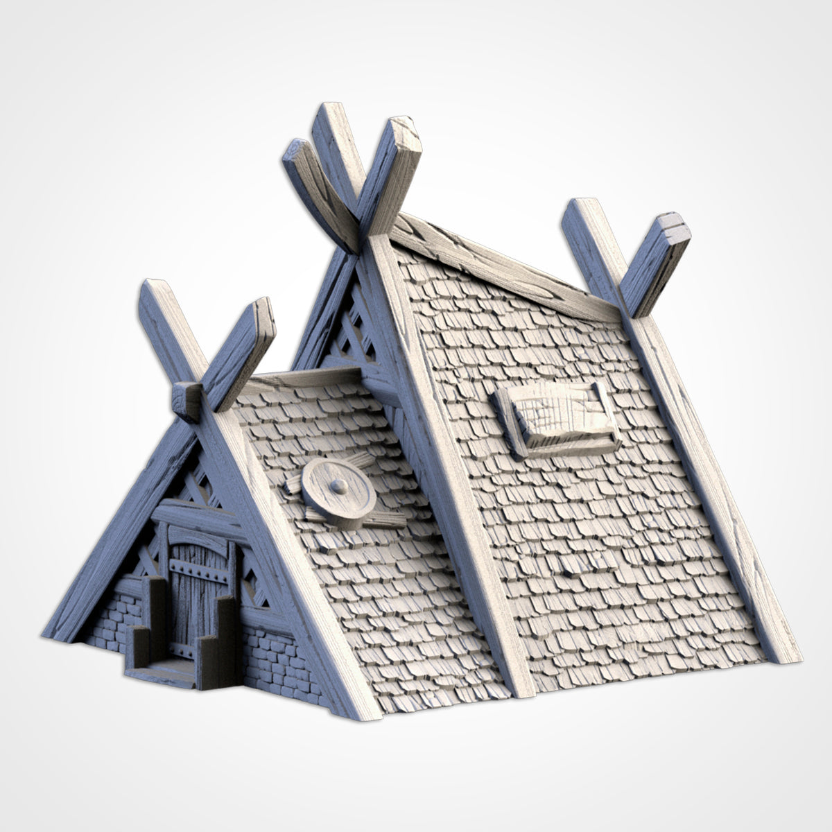 Viking Houses – Norse Village Terrain for 28–32mm Games