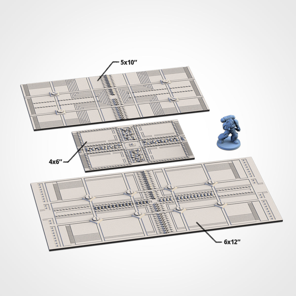 Cathedral Ruins Set II – 3D Printed Gothic Ruins for 28–32mm Games