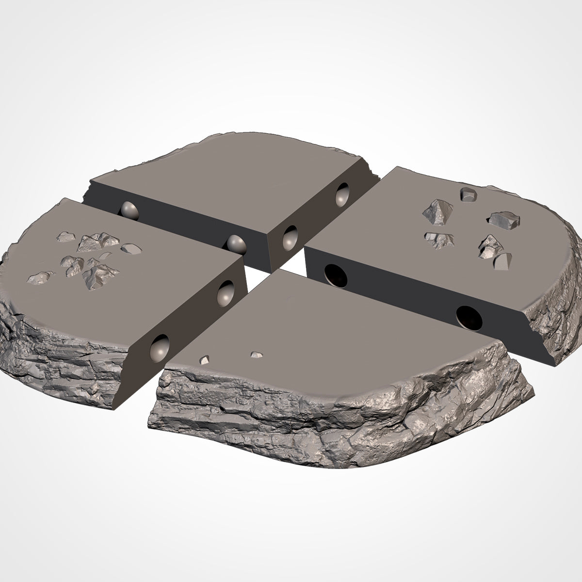 Classic Hills – Modular Hill Terrain for 28–32mm Games