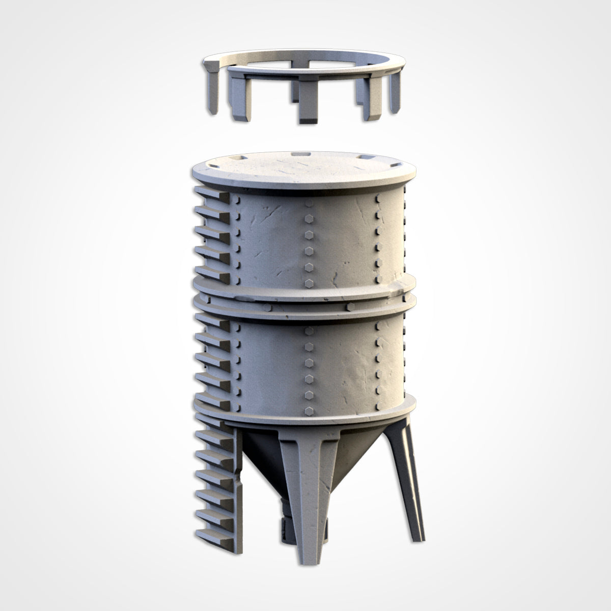 Silos and Storage Tanks – Industrial Terrain for 28–32mm Games