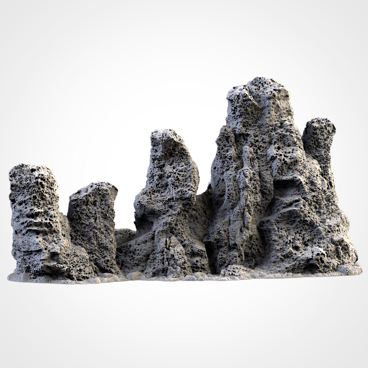 Volcanic Rocks – Jagged Lava Terrain for 28–32mm Games