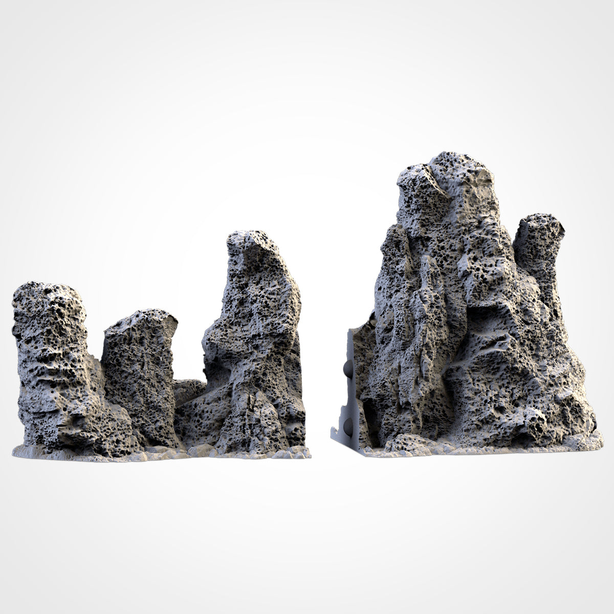 Volcanic Rocks – Jagged Lava Terrain for 28–32mm Games