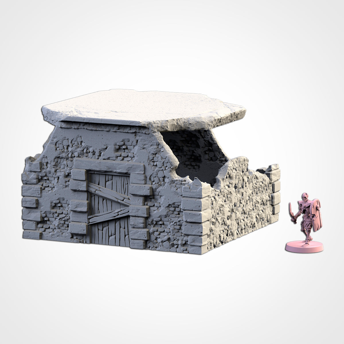 Abandoned Town - Modular Ruins for 28–32mm Games
