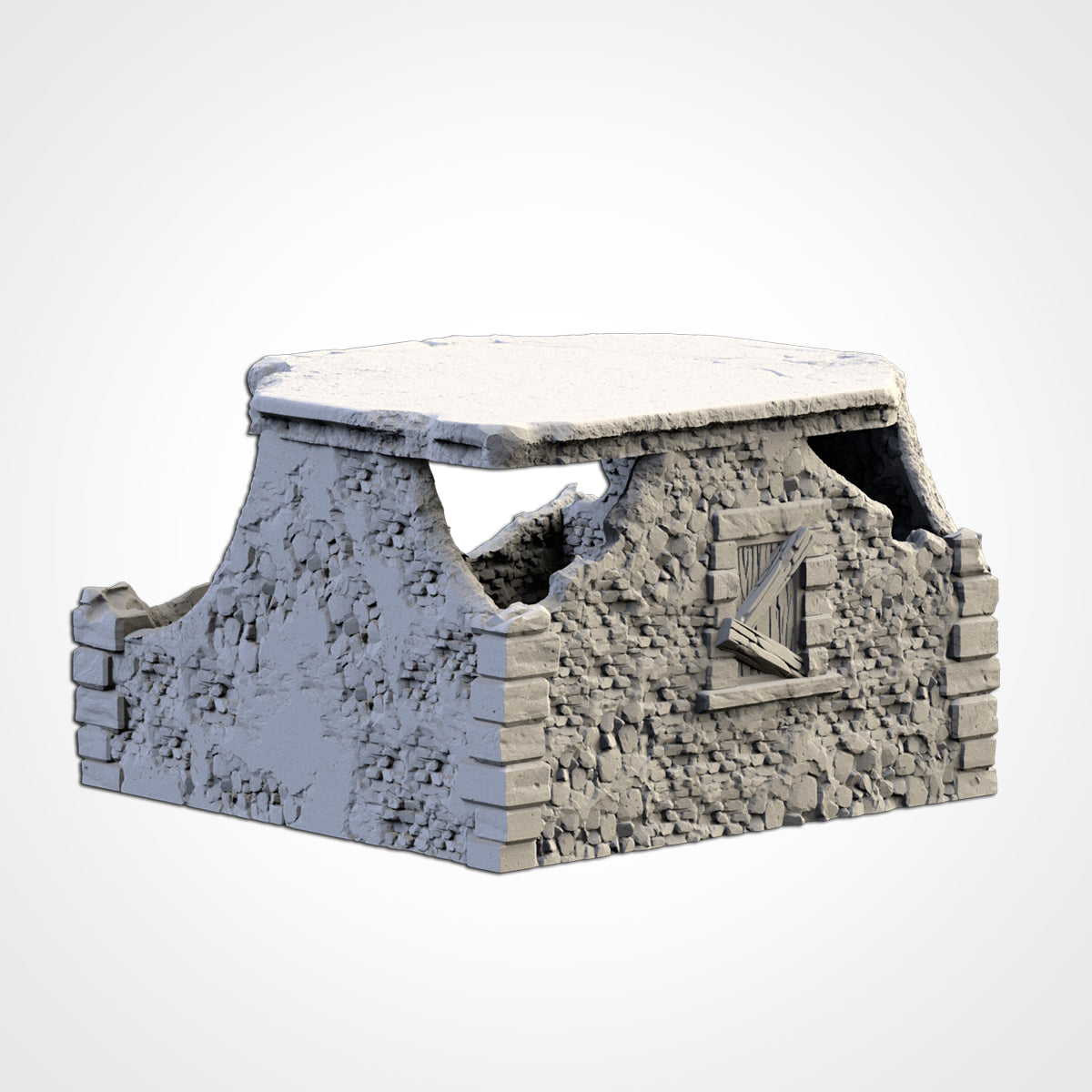 Abandoned Town - Modular Ruins for 28–32mm Games