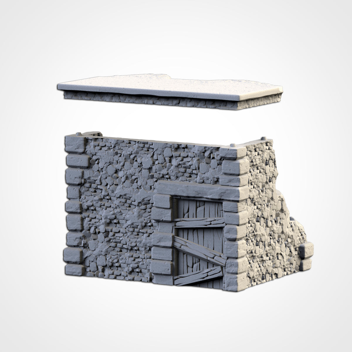 Abandoned Town - Modular Ruins for 28–32mm Games