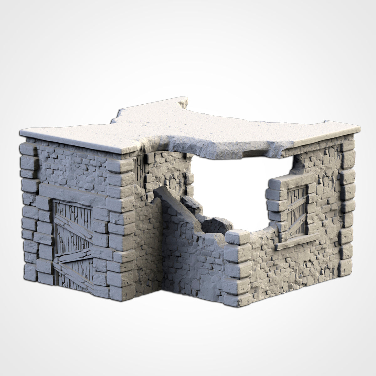 Abandoned Town - Modular Ruins for 28–32mm Games