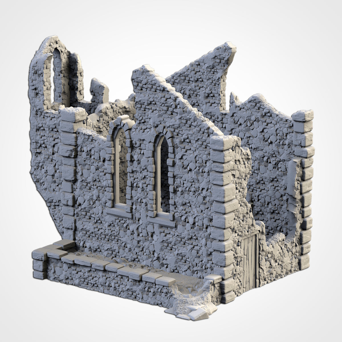 Abandoned Town - Modular Ruins for 28–32mm Games