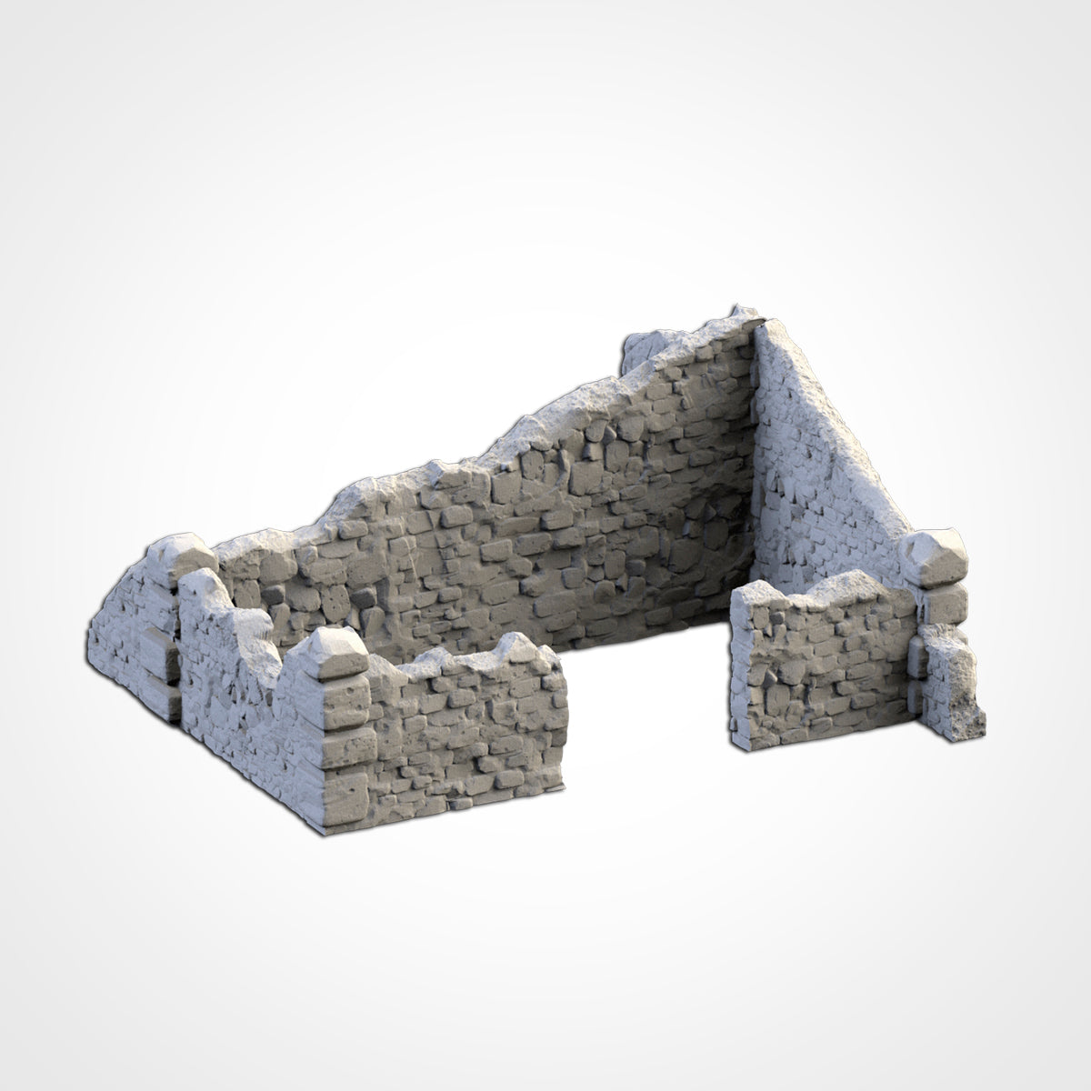 Abandoned Town - Modular Ruins for 28–32mm Games