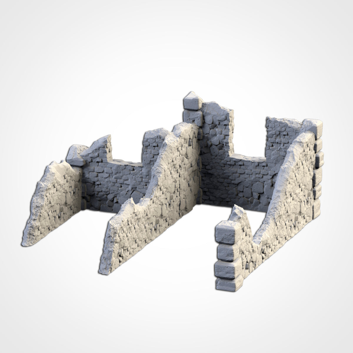 Abandoned Town - Modular Ruins for 28–32mm Games