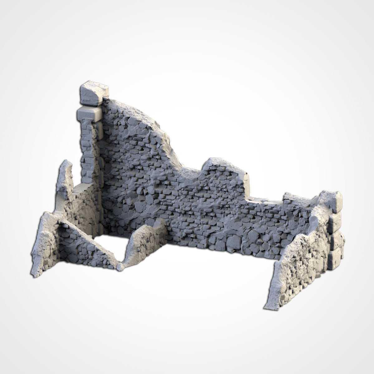 Abandoned Town - Modular Ruins for 28–32mm Games