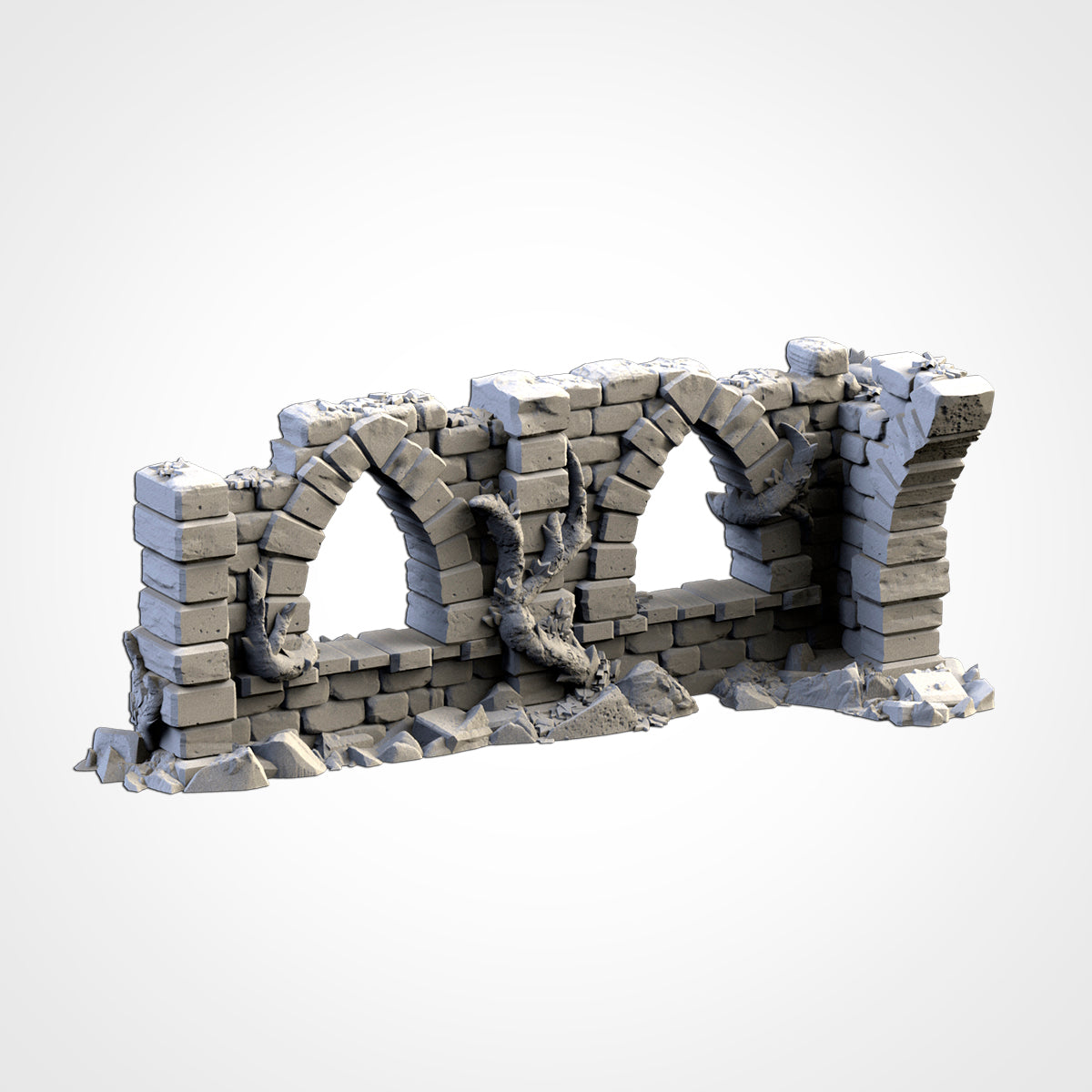 Abandoned City Ruins - Modular City Ruins for 28–32mm Games