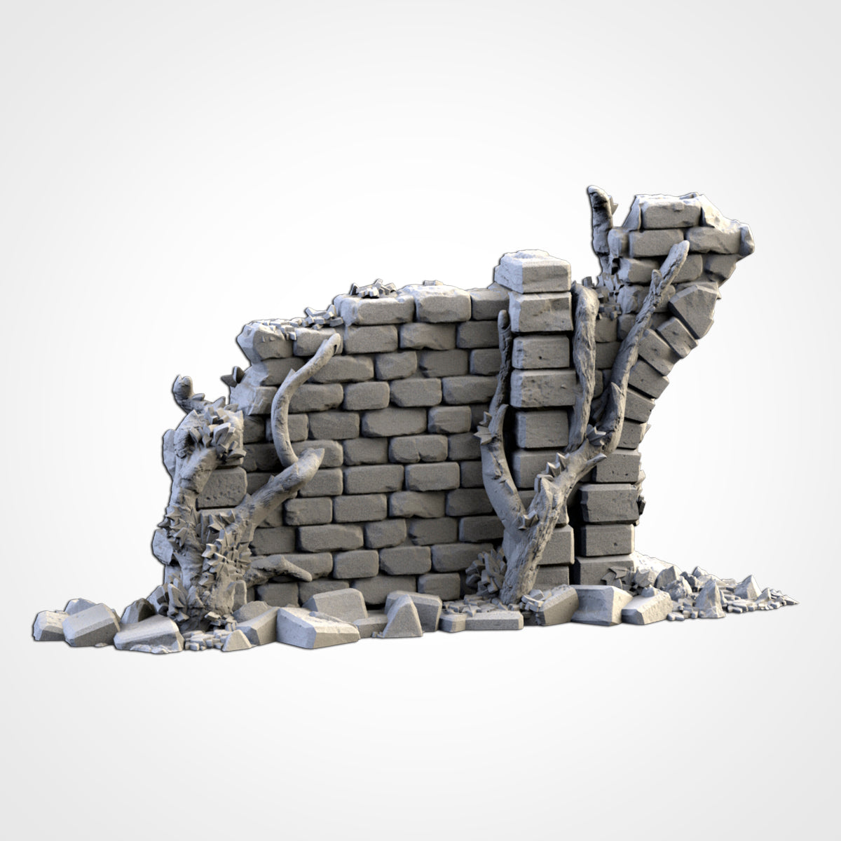 Abandoned City Ruins - Modular City Ruins for 28–32mm Games