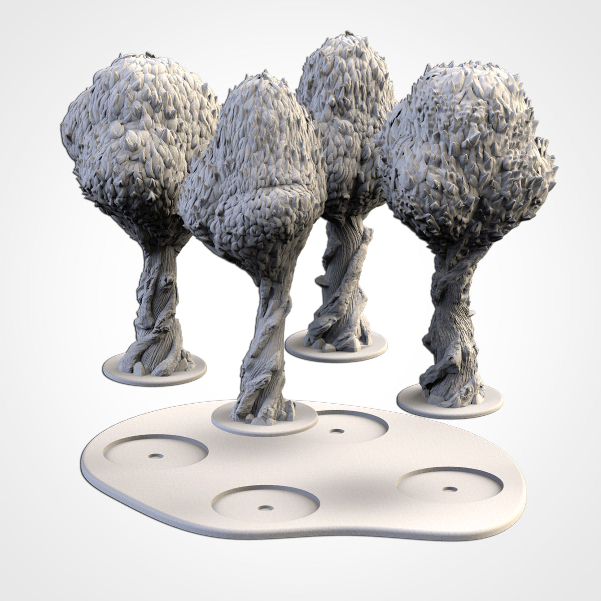 Classic Forests – Modular Tree Terrain for 28–32mm Games