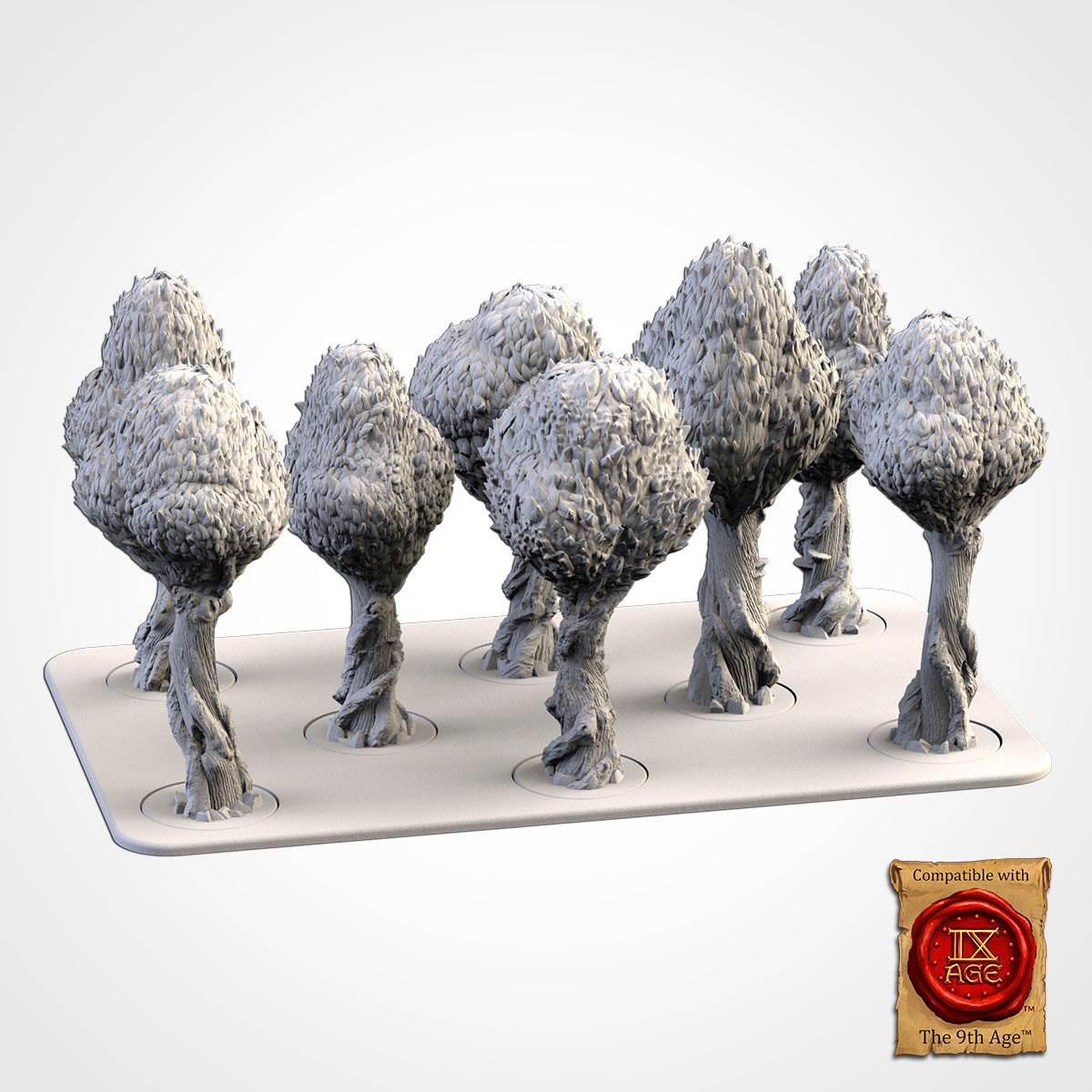 Classic Forests – Modular Tree Terrain for 28–32mm Games