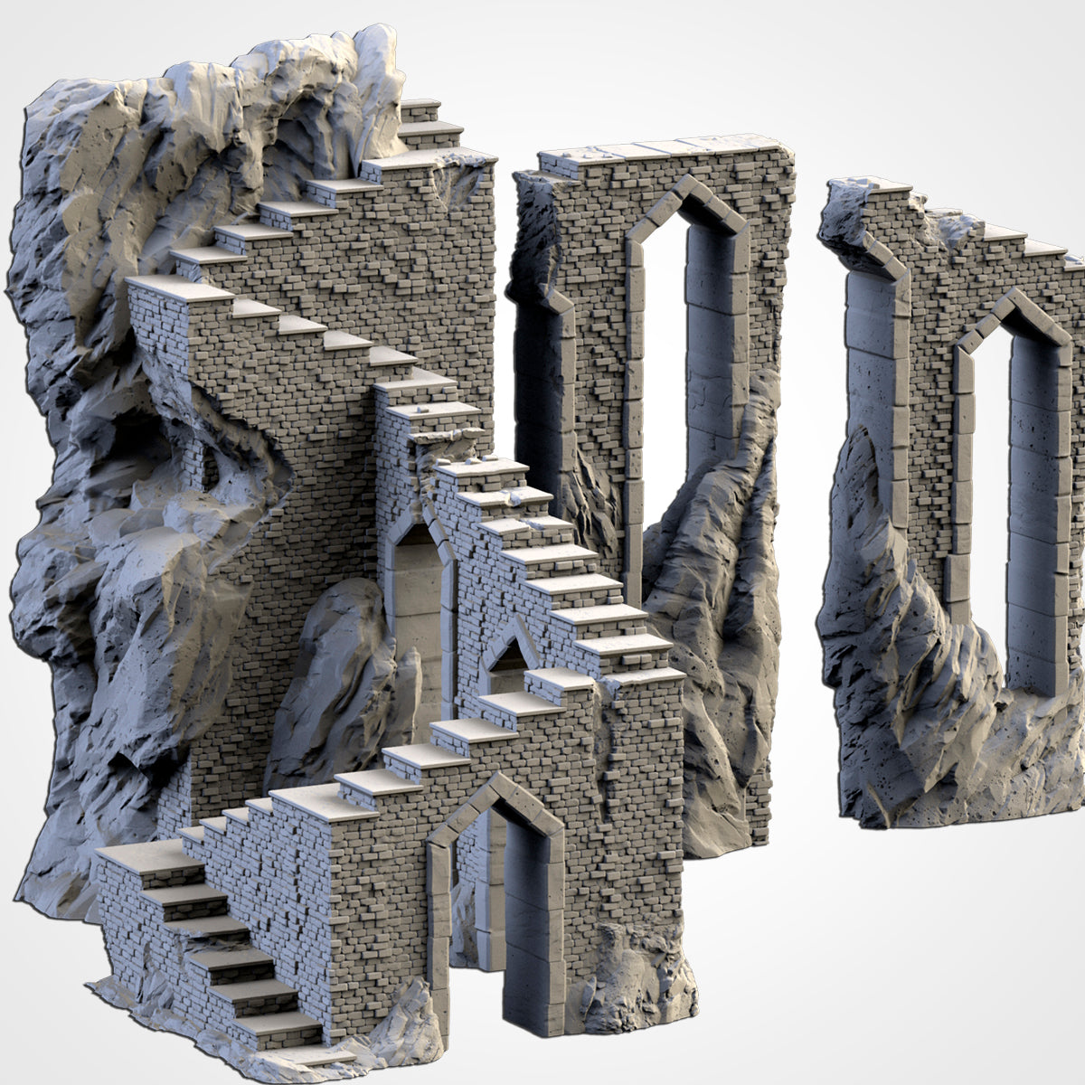 Dwarven Mines – Modular Terrain Set for 28–32mm Games
