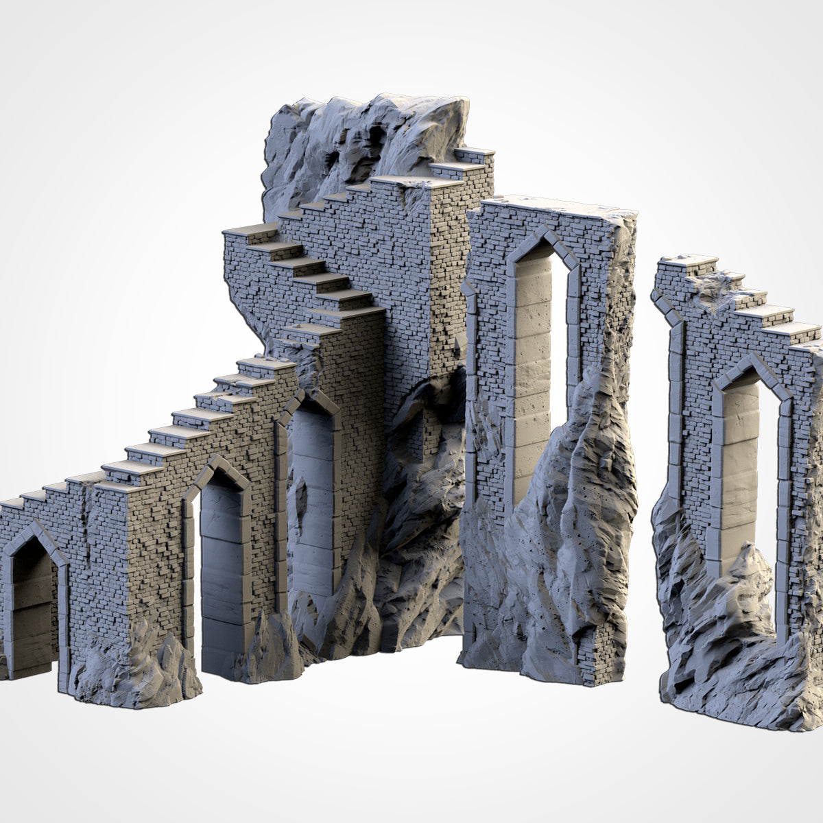 Dwarven Mines – Modular Terrain Set for 28–32mm Games