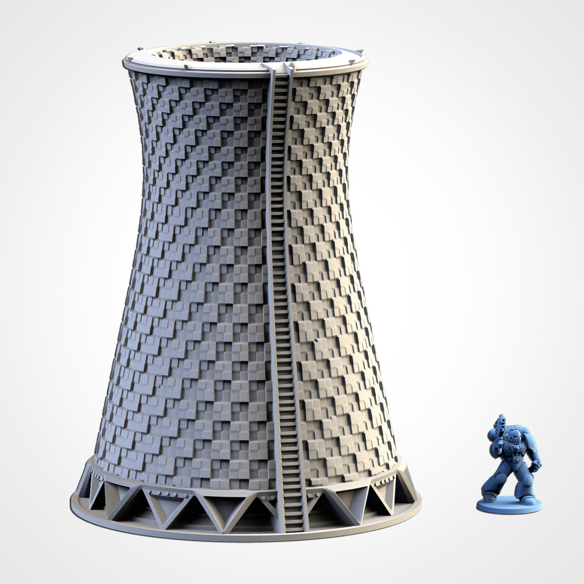 Nuclear Power Plants – Industrial Reactor Terrain for 28–32mm Wargaming