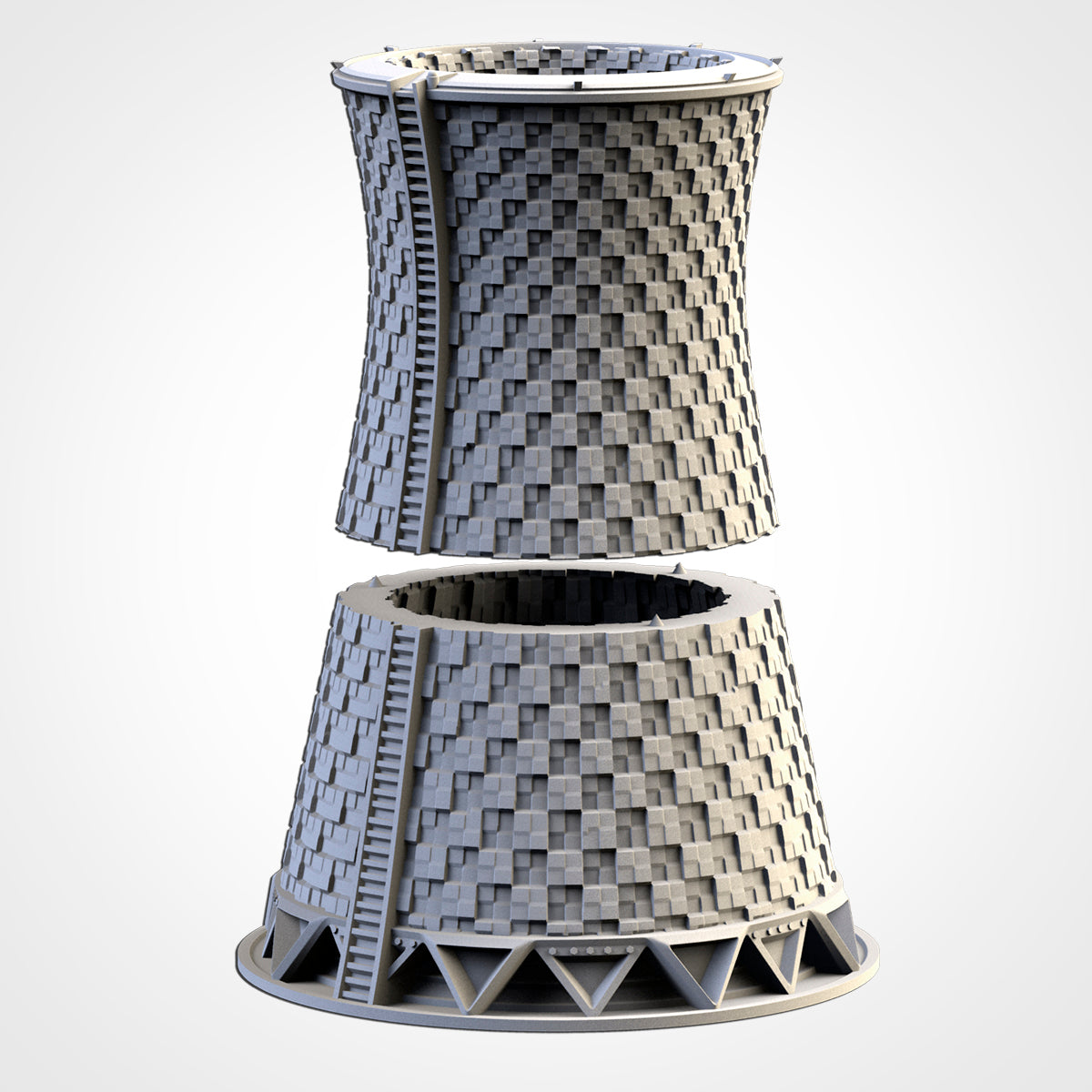 Nuclear Power Plants – Industrial Reactor Terrain for 28–32mm Wargaming