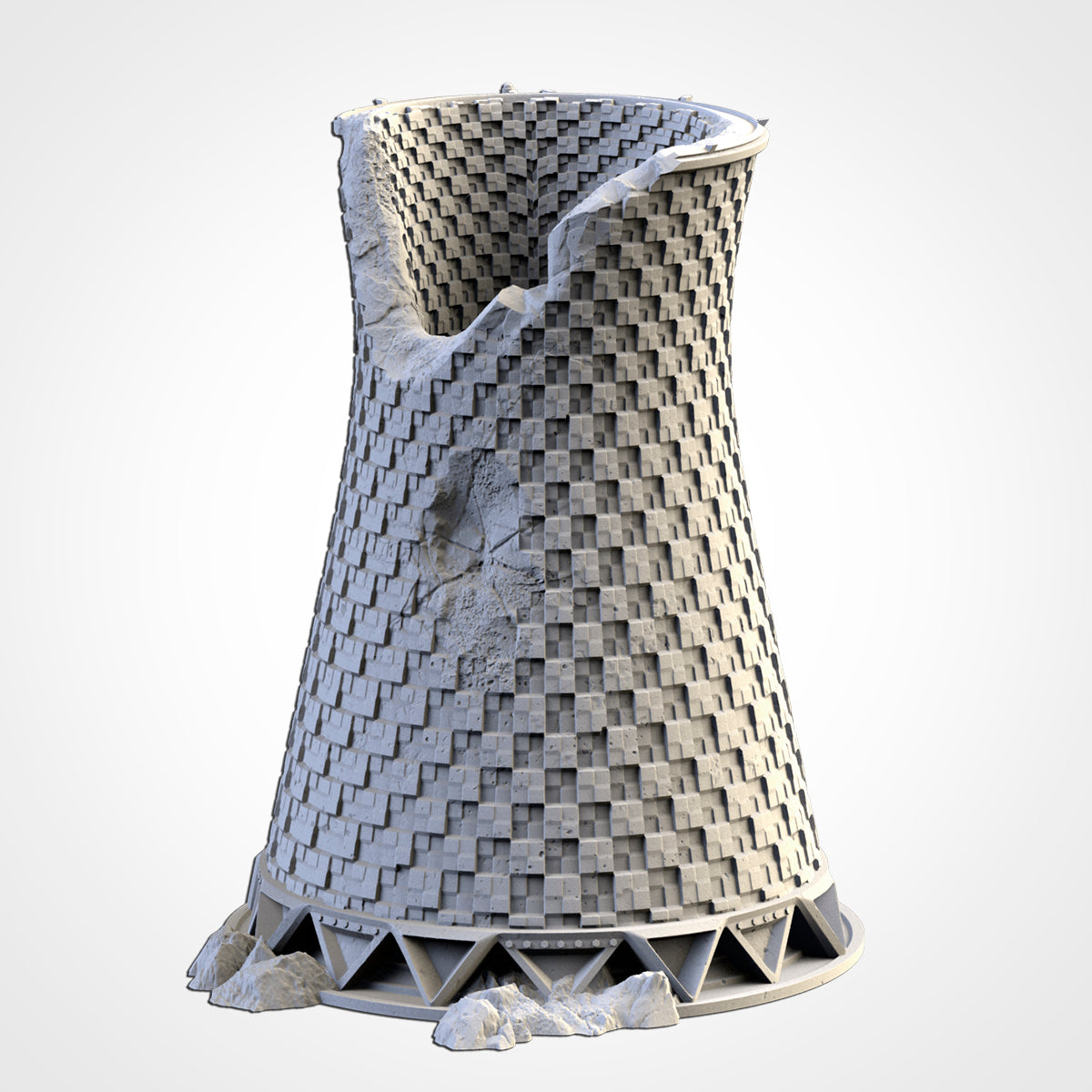 Nuclear Power Plants – Industrial Reactor Terrain for 28–32mm Wargaming
