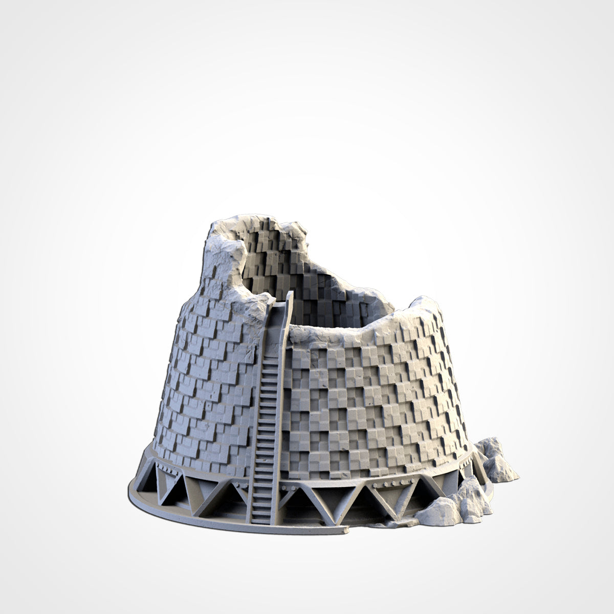 Nuclear Power Plants – Industrial Reactor Terrain for 28–32mm Wargaming
