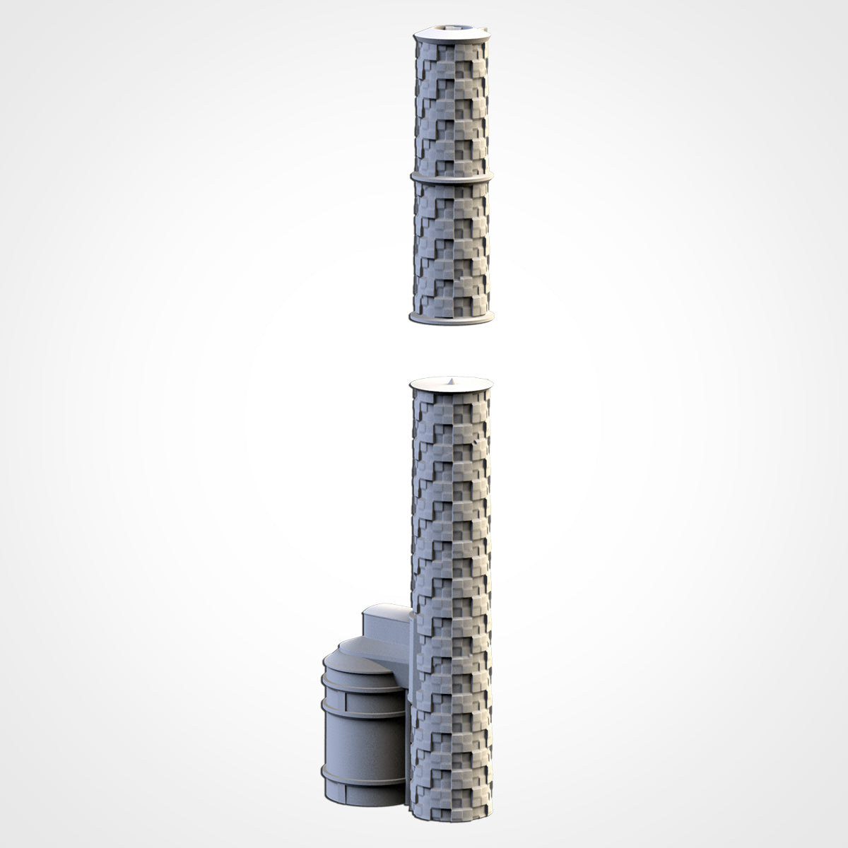 Nuclear Power Plants – Industrial Reactor Terrain for 28–32mm Wargaming