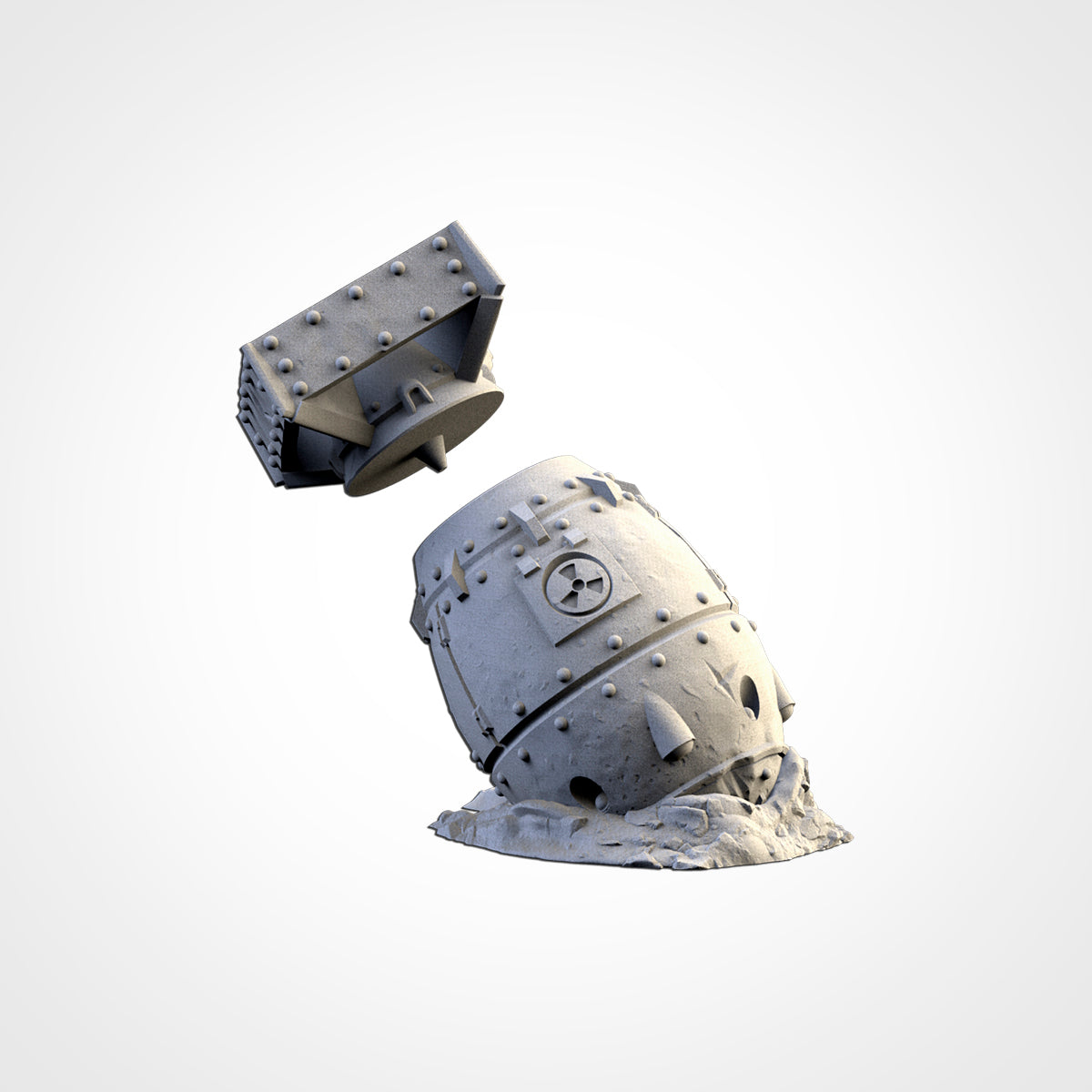 Nuclear Power Plants – Industrial Reactor Terrain for 28–32mm Wargaming
