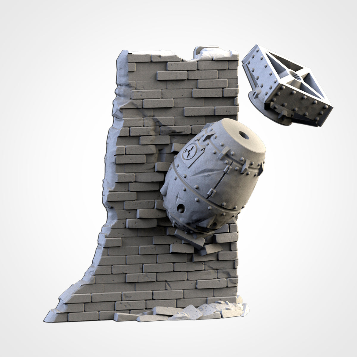 Nuclear Power Plants – Industrial Reactor Terrain for 28–32mm Wargaming