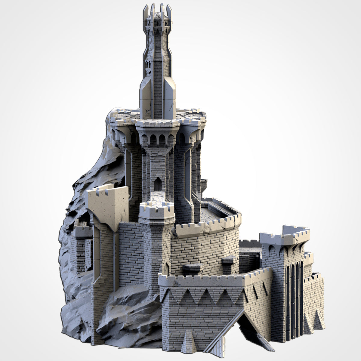 Dark Fortress – Towering Modular Fortress Terrain for 28–32mm Games