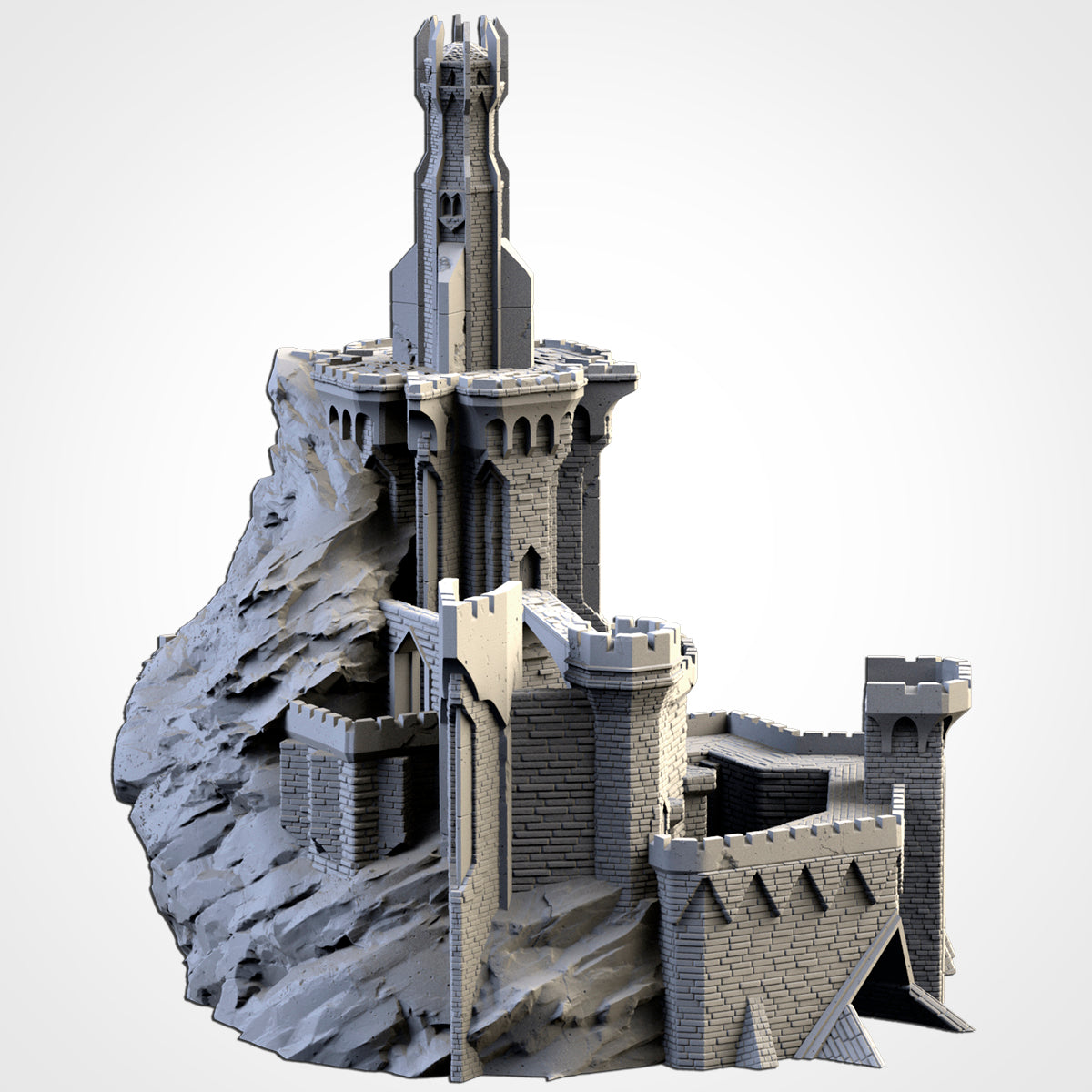 Dark Fortress – Towering Modular Fortress Terrain for 28–32mm Games