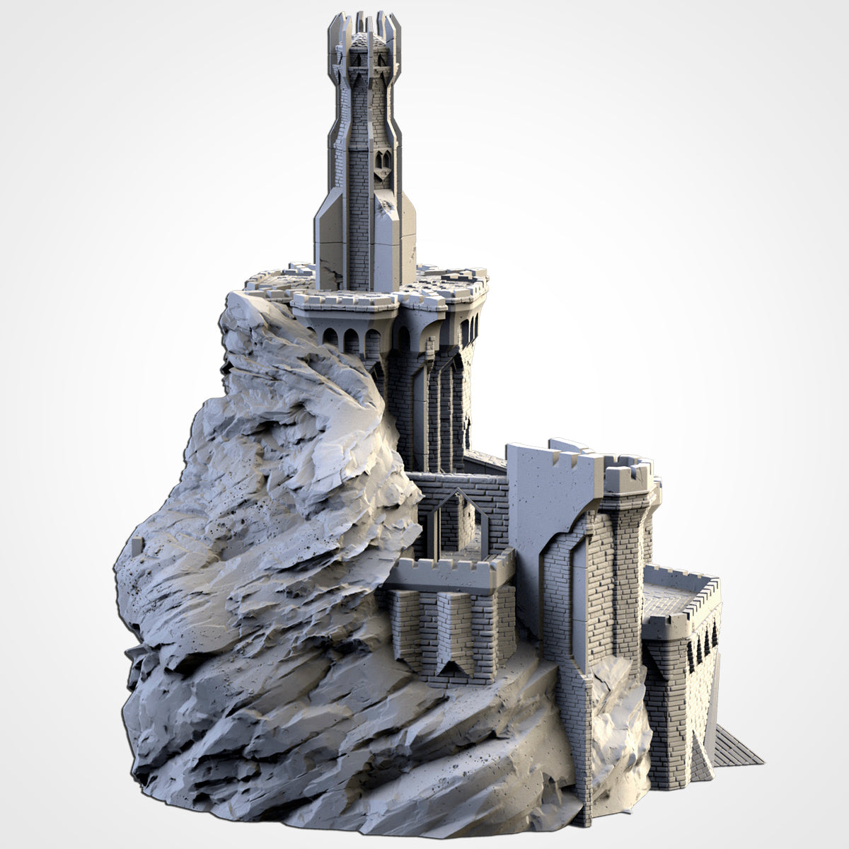Dark Fortress – Towering Modular Fortress Terrain for 28–32mm Games