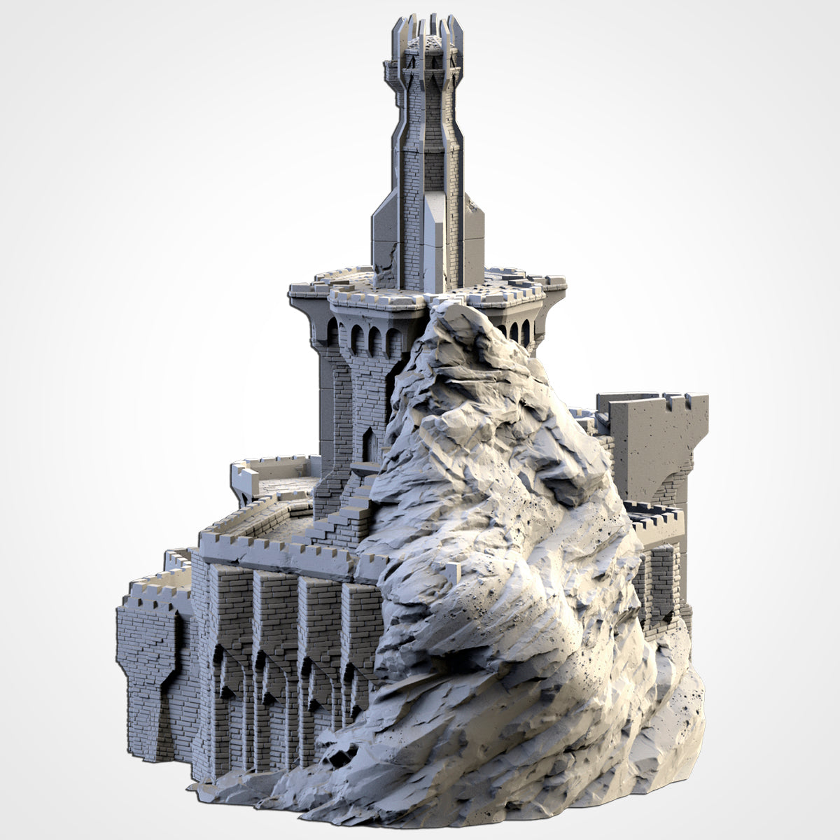 Dark Fortress – Towering Modular Fortress Terrain for 28–32mm Games