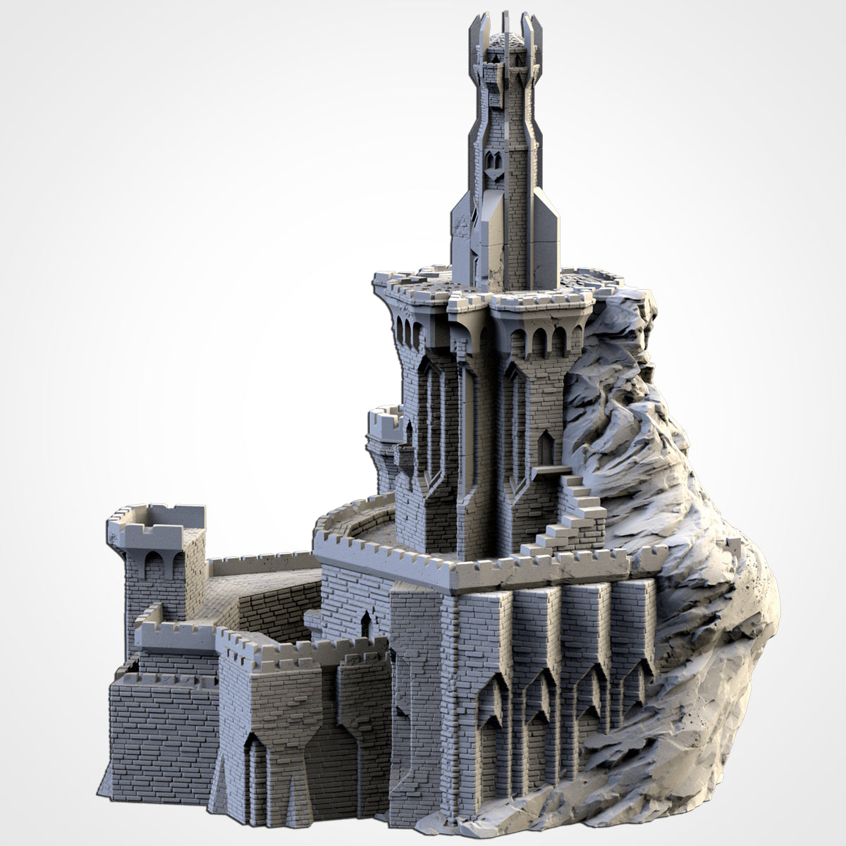 Dark Fortress – Towering Modular Fortress Terrain for 28–32mm Games