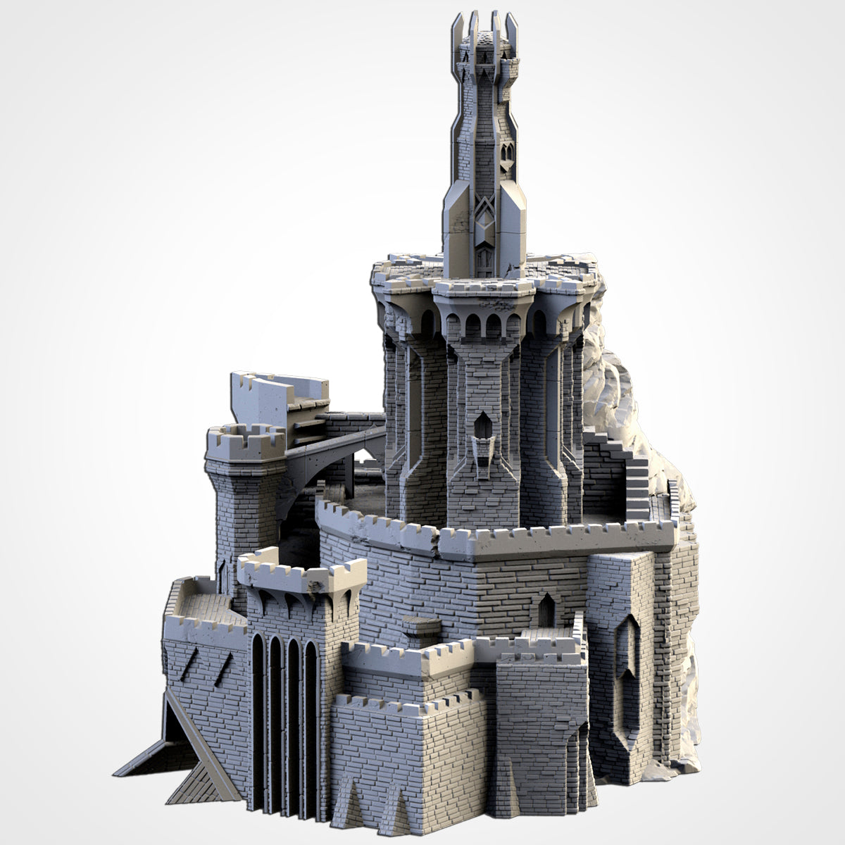 Dark Fortress – Towering Modular Fortress Terrain for 28–32mm Games