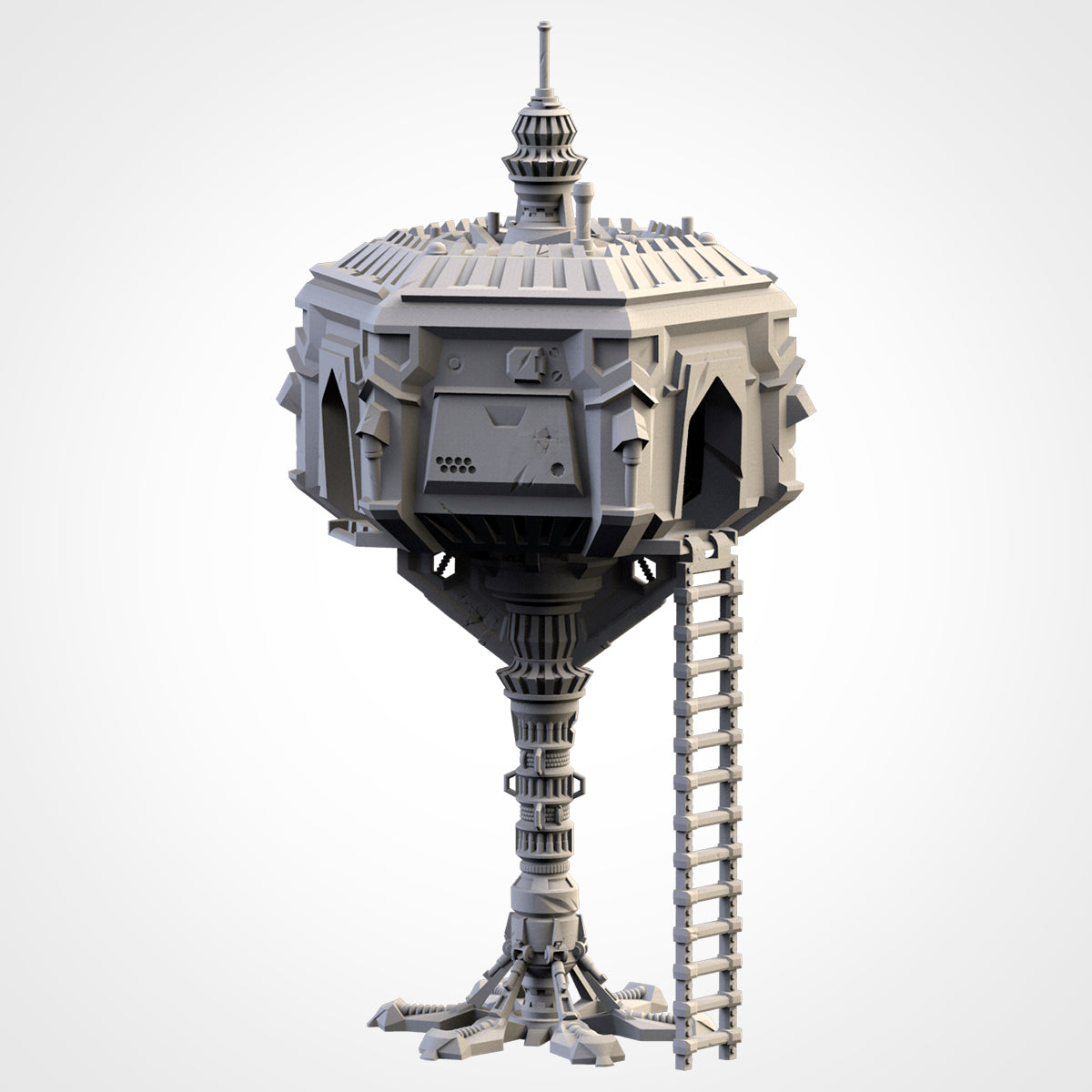 SciFi Desert City – Modular Elevated Terrain for 28–32mm Games