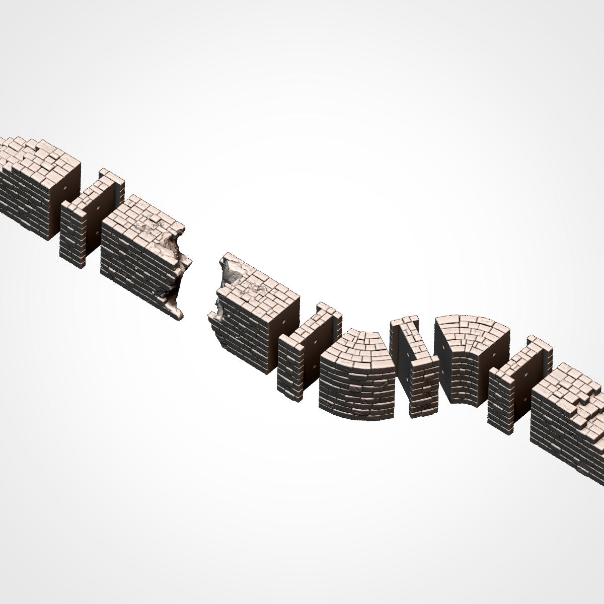 Modular Civilization | 3D Printed Ancient Ruins Terrain for 28–32mm Wargaming