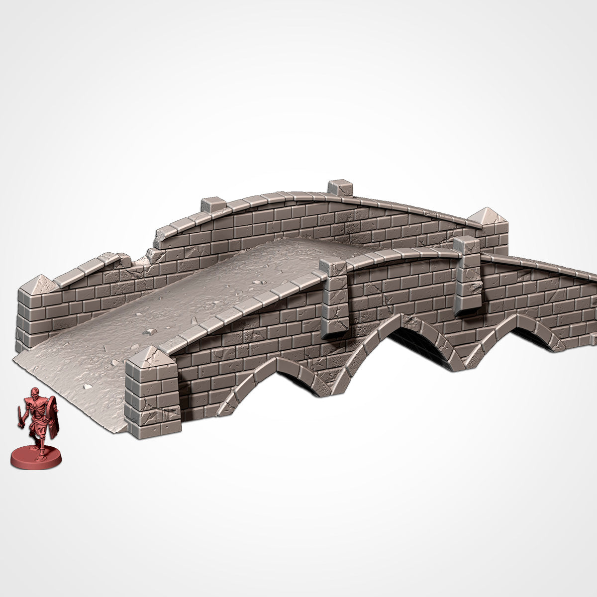 Medieval Bridges | 3D Printed Fantasy Terrain Set for 28–32mm Wargaming