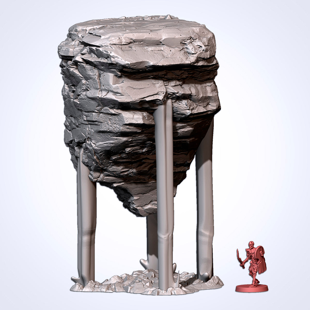 Floating Rocks – Modular Suspended Stone Platforms for 28–32mm Games